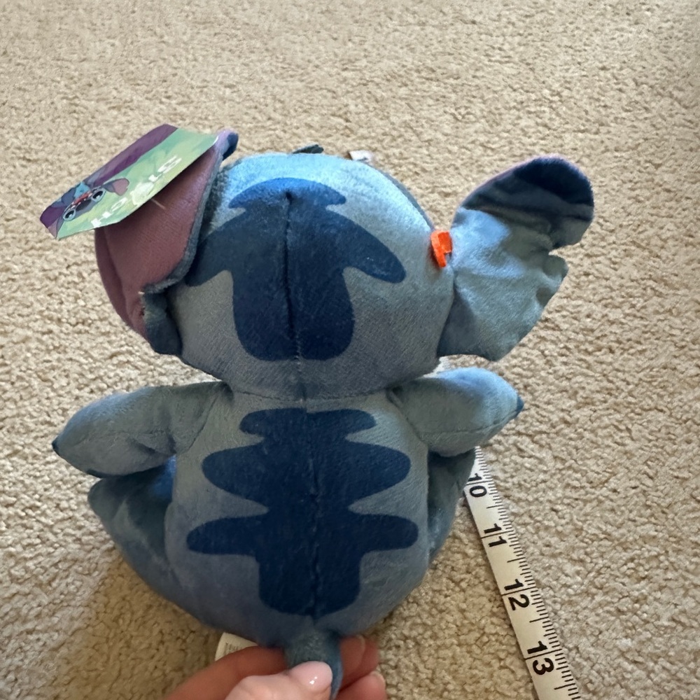 Disney Blue Stitch Plush with Orange Sunglasses - Picture 3 of 5